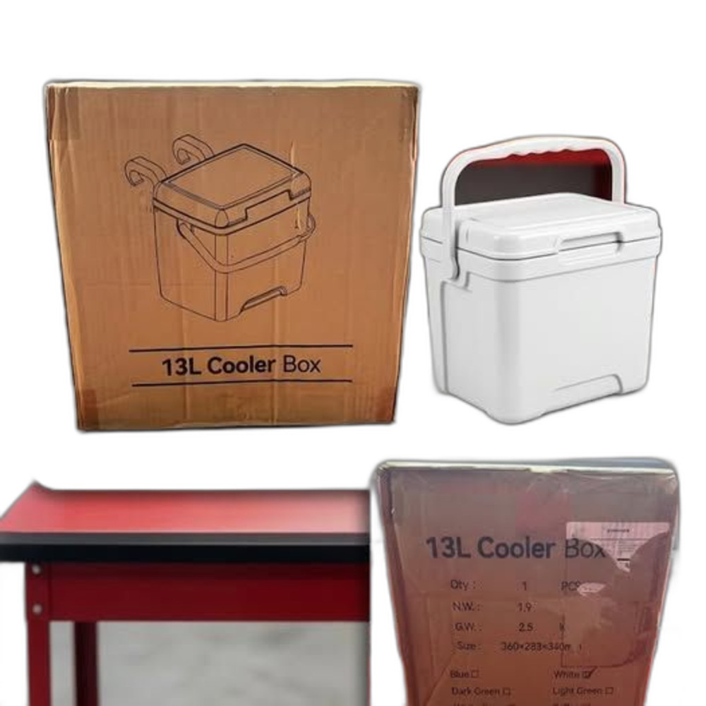 13L Portable Cooler Box (Hard‐Shell Insulated) - Picture 4 of 4